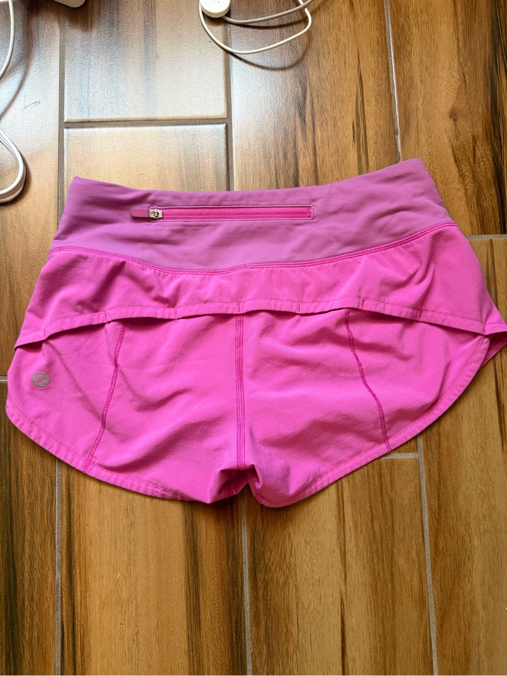 lululemon athletica Hot Pink Athletic Shorts - Picture 2 of 3